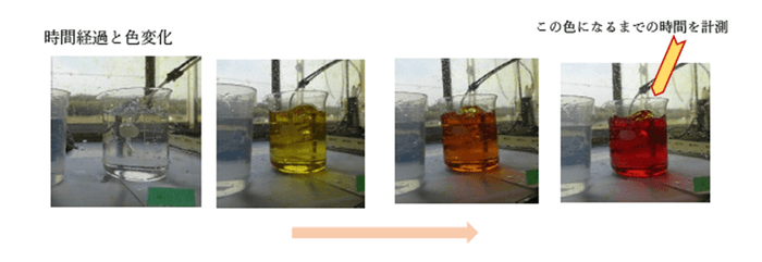 (3)ヨウ化カリウム試験