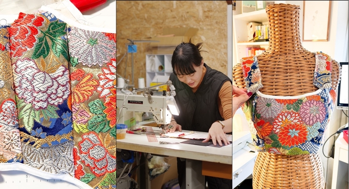 展示予定:コルセットをイメージしたトップス、ワンピース