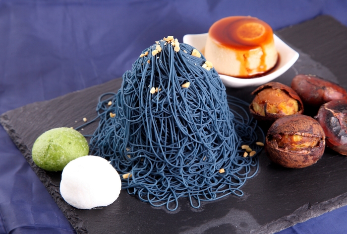 深海モンブラン 和栗プリン1