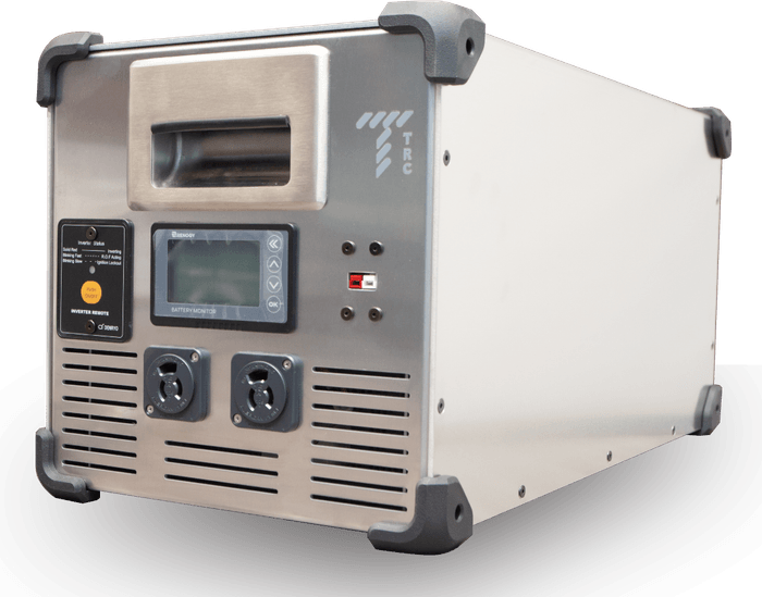 “災害・事故現場で活躍” リチウムイオンバッテリー式電源装置「TRC-Lps」