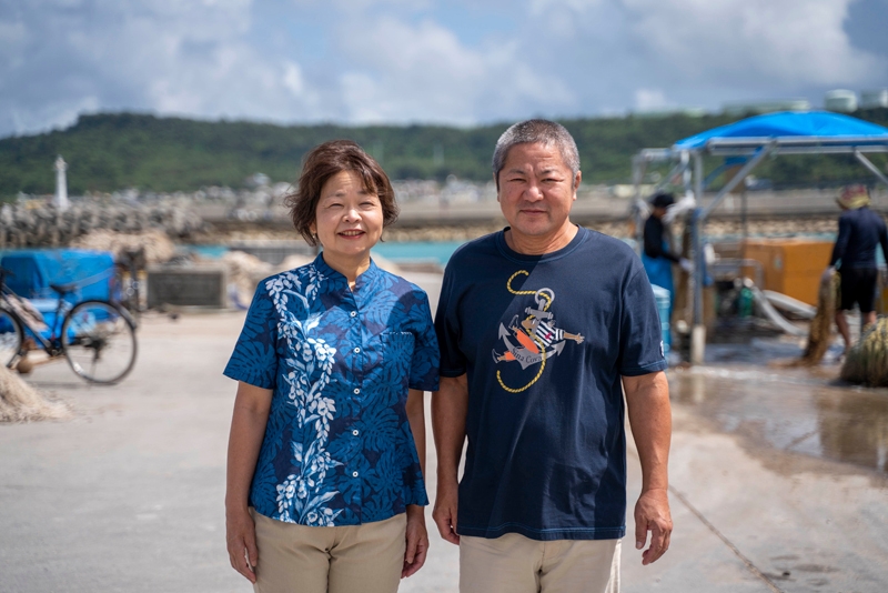 有限会社シーワークス 代表の喜納さんご夫婦