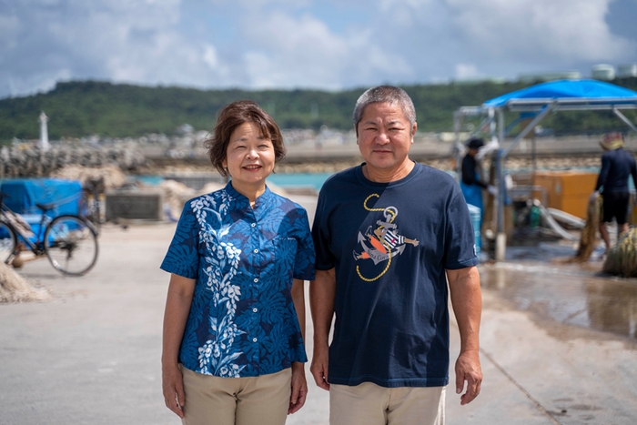 有限会社シーワークス 代表の喜納さんご夫婦