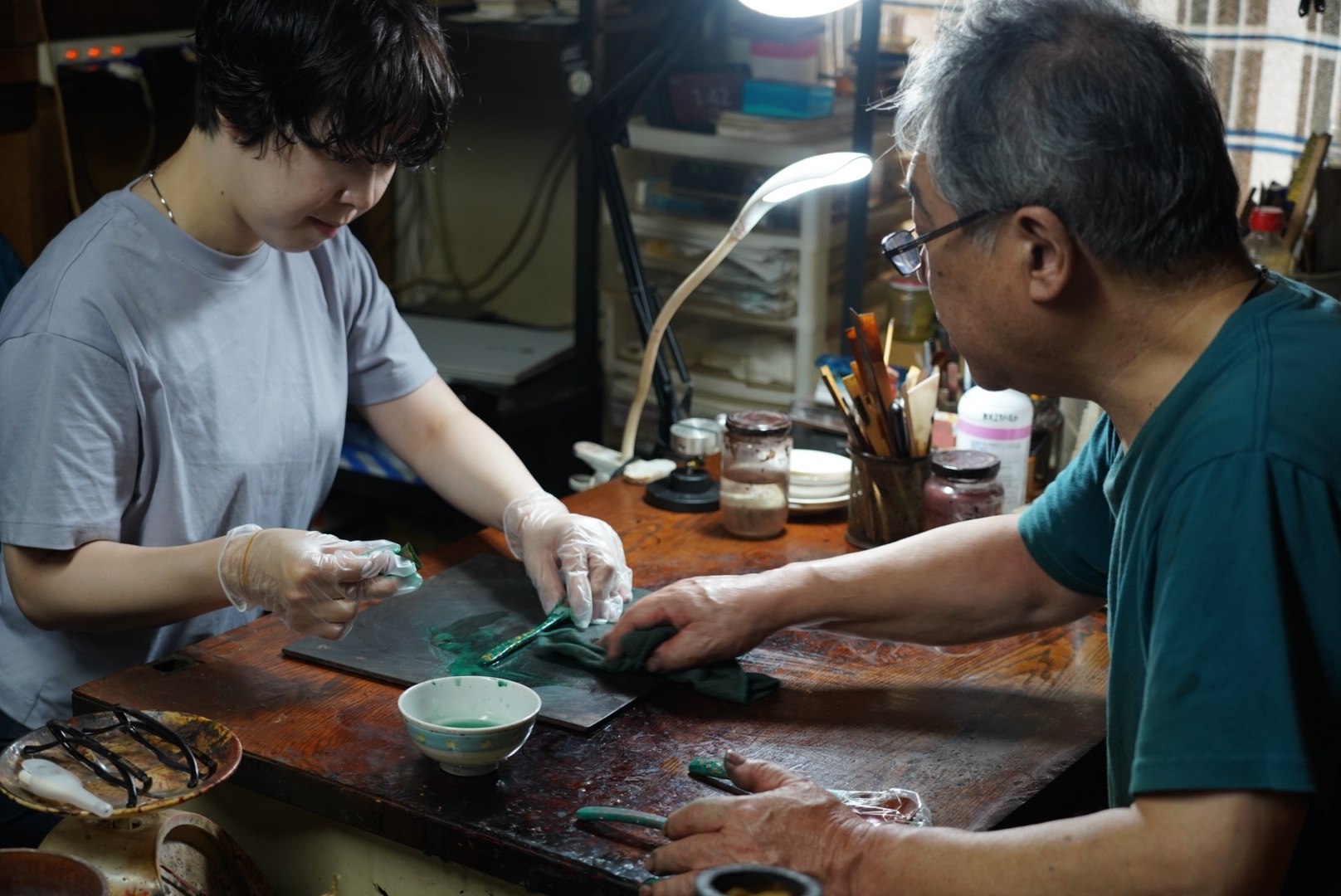 オリジナルの漆器を作ろう!