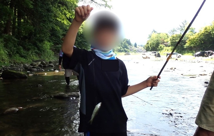 やったぁ!釣れたよ