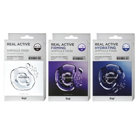 「リアルアクティブアンプルマスク」3種をロフトで販売開始！ 保湿・弾力・光彩肌ケア等、肌悩みにアプローチする高機能処方
