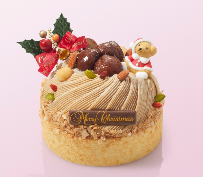 <アニバウム>クリスマスケーキモンブラン