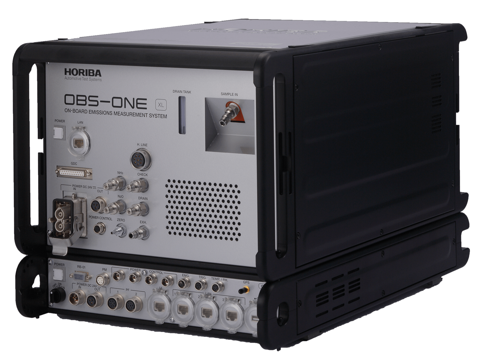「OBS-ONE-XL」QCLを用いた世界初(当社調べ:2021年7月時点)の車載向け専用設計の排ガス測定装置