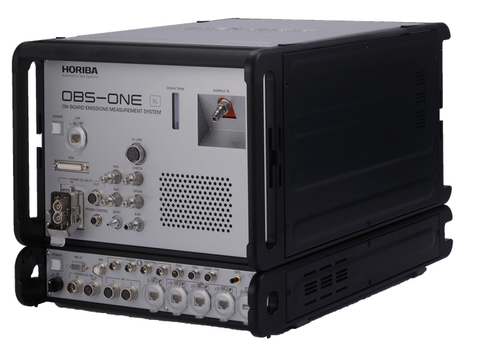 「OBS-ONE-XL」QCLを用いた世界初(当社調べ:2021年7月時点)の車載向け専用設計の排ガス測定装置