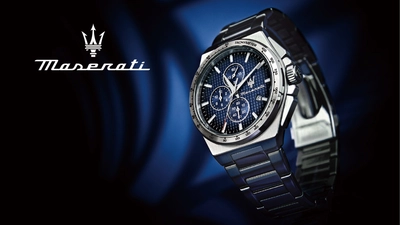 マセラティ、2025年秋冬ウォッチ＆アクセサリーコレクション 「時間」と「スピード」を再解釈した“極薄”モデル日本上陸