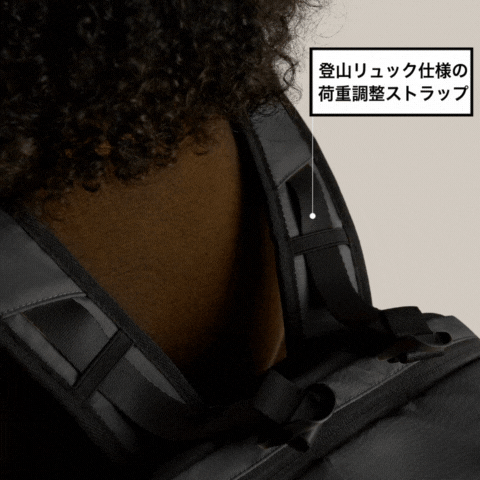 荷重分散のロードリフター搭載