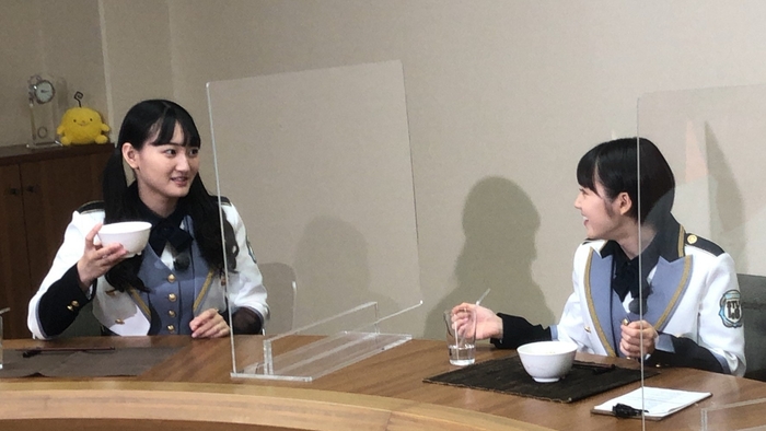 STU48信濃宙花&甲斐心愛が絶品ふりかけを味わう
