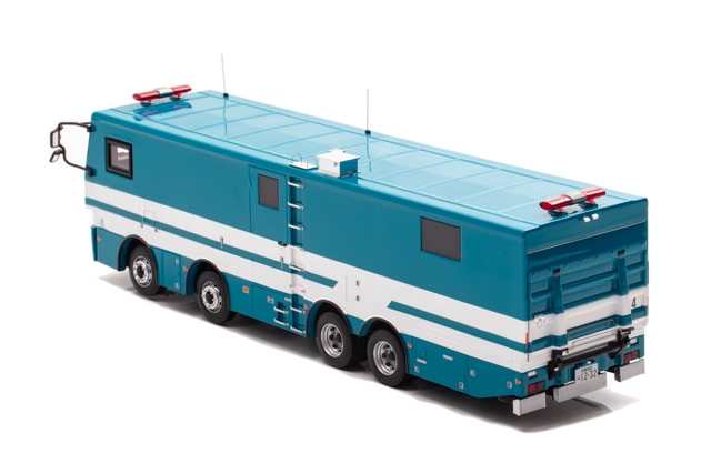 警視庁警備部機動隊放射線防護車両:左後