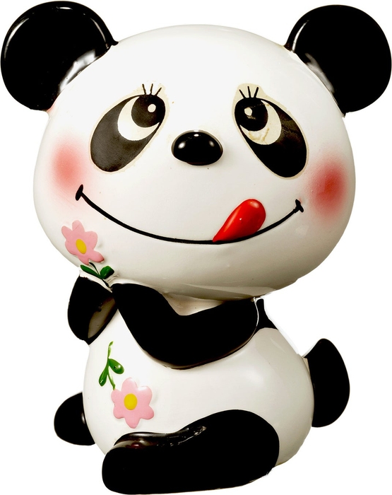 ルネパンダ 貯金箱 大竹製陶所 ⒸR.S.H/RUNE