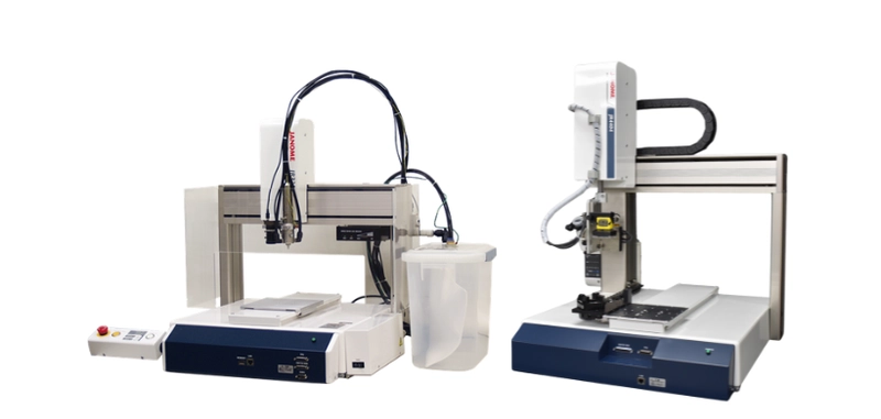 ジャノメ、卓上ロボットJR4000シリーズ 基板分割ロボット及び AP-Dオプション(カメラ搭載塗布)を11月4日に新発売