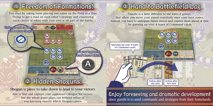 This game is like chess or shogi, but with many attractive features