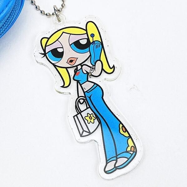 パワーパフガールズのケイタイモチーフポーチ