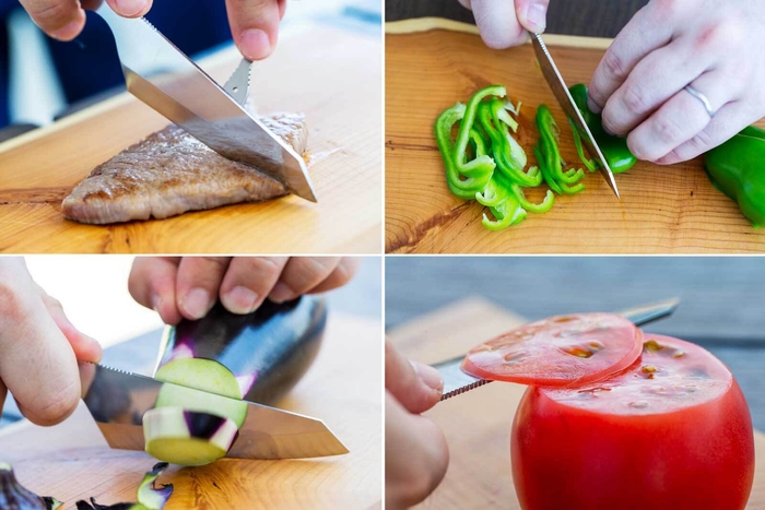 ペティナイフ 手捌 4