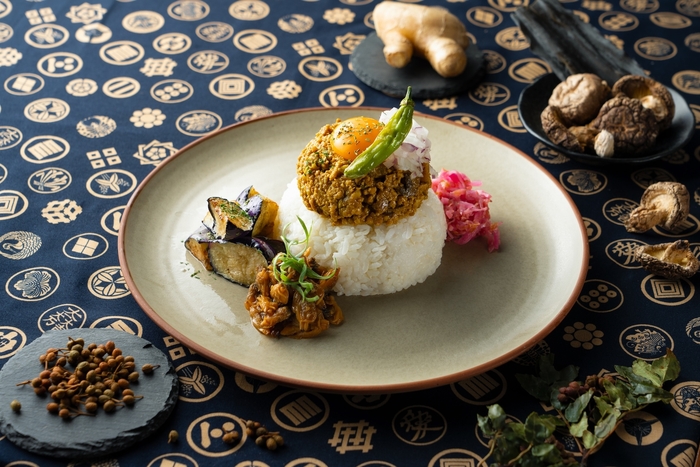 ~3種の和出汁香る~国産実山椒のチキンキーマ(スペシャルトッピング)