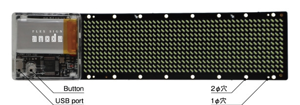 anode基板 ボタン図