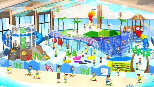 福井の人気テーマパーク「芝政ワールド」に 新アトラクション登場！ 南の海と火山島をイメージした巨大屋内アスレチック 「南の島の大冒険」12/21(土)オープン
