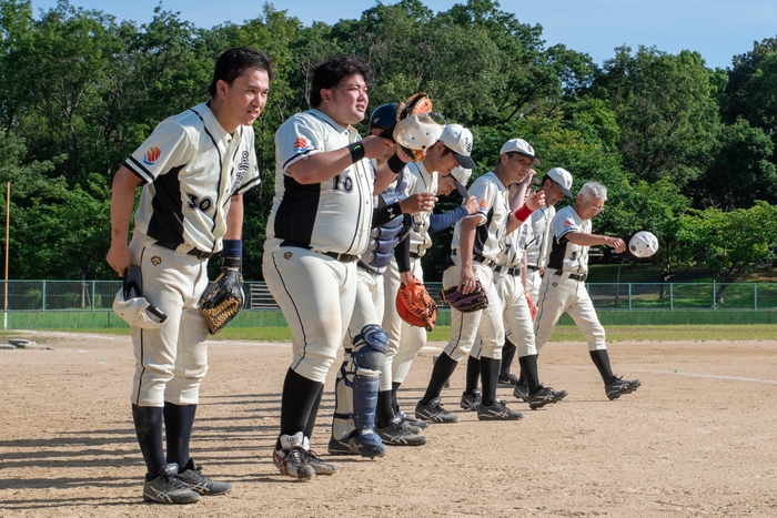 最高齢72歳の三陽工業軟式野球部