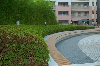 合成木材ベンチ