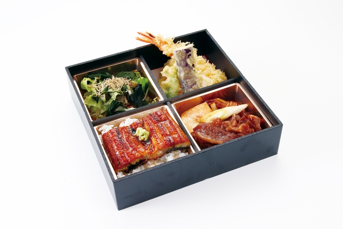 うな重とすき焼き・天ぷら弁当