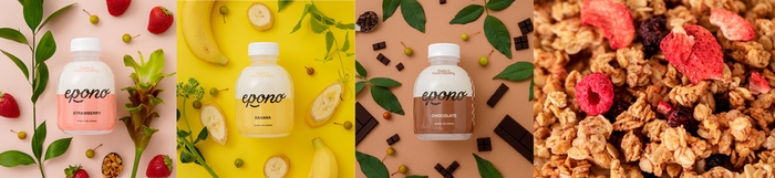 3種類のフレーバーと相性が良いオーストリア産のオーガニックグラノーラ入り