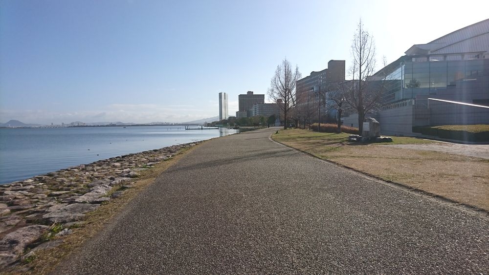 なぎさ公園(大津港~におの浜観光港)