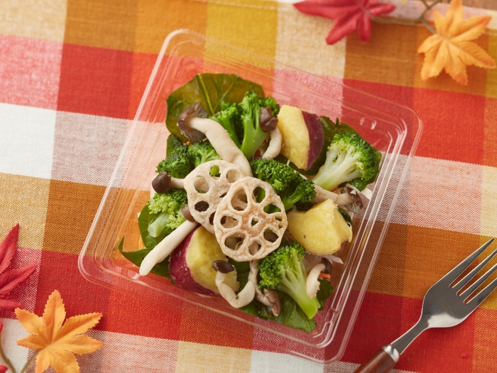 秋を愉しむ!根菜ときのこのサラダ 画像(画像はイメージです。)