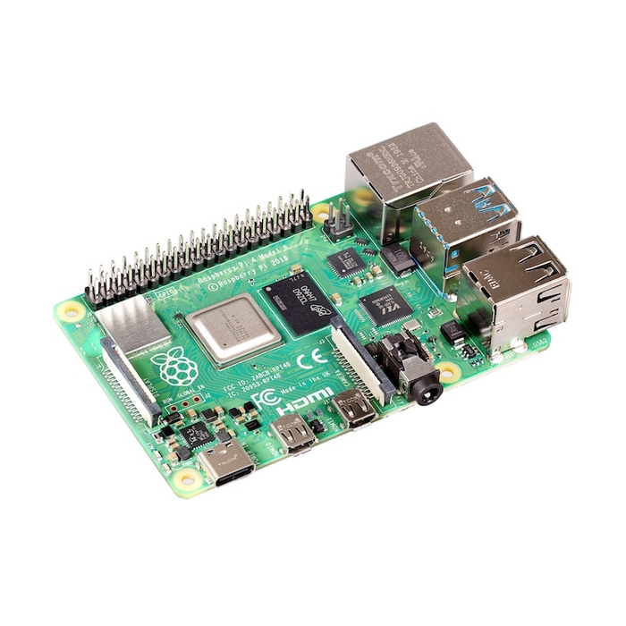 Raspberry Pi 4 Model B / 8GB(Raspberry Pi 公式提供画像:ロットにより微細な差異あり)