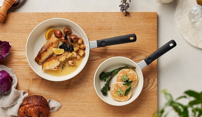 セラブリッドフライパン 利用イメージ