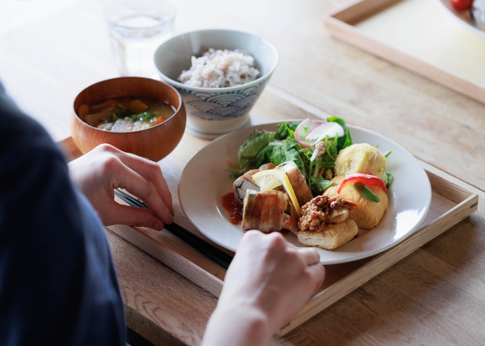 カフェテリア「結」 ランチメニュー例