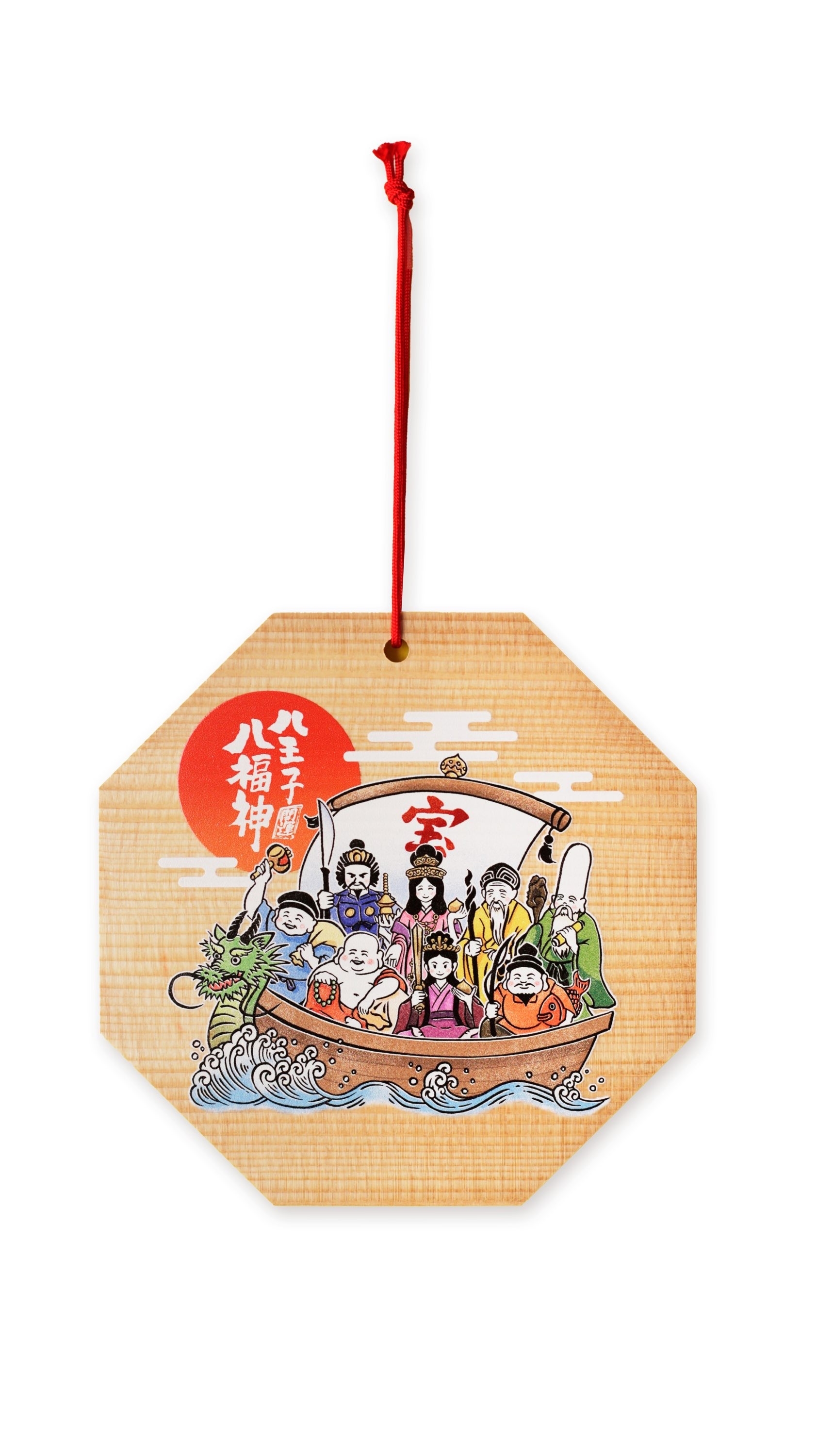 八福神絵馬-表面