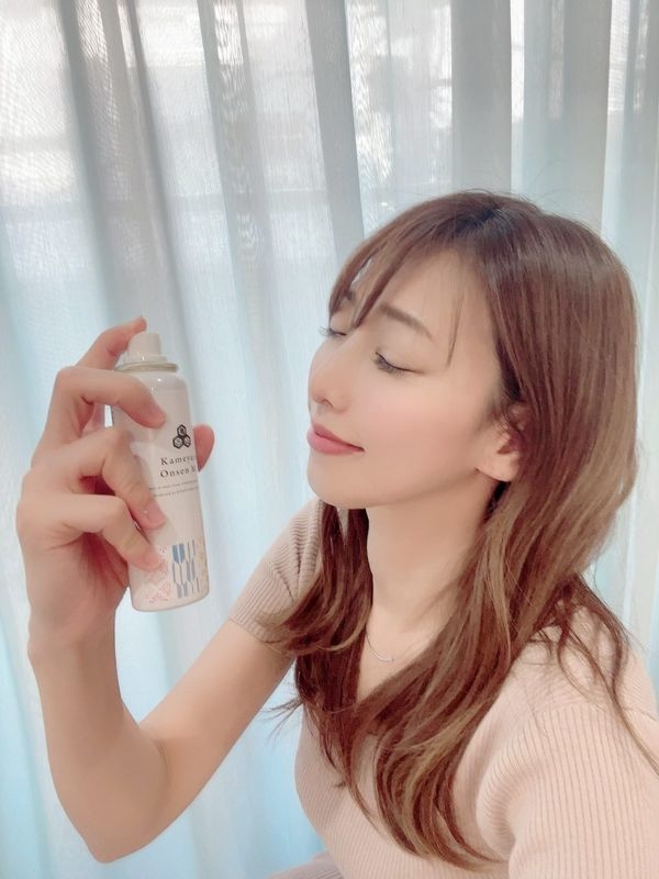 温泉水100%(窒素充填のみ)の美肌温泉ミスト