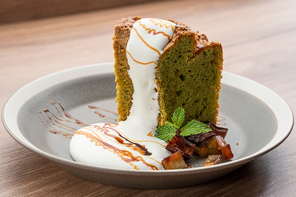 葉野菜のシフォンケーキ450円~
