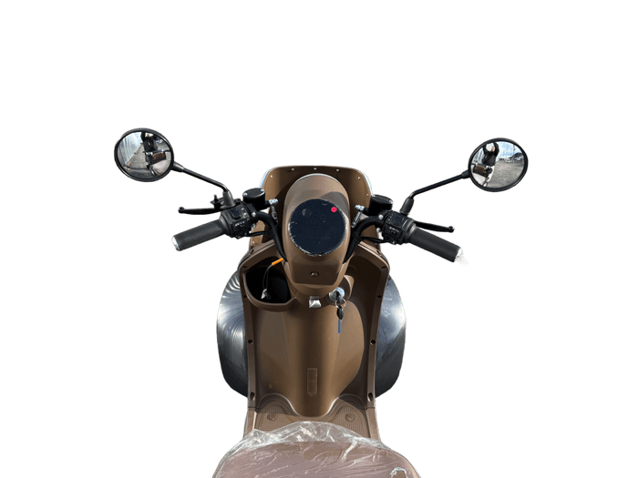 乗車位置からのハンドル回り