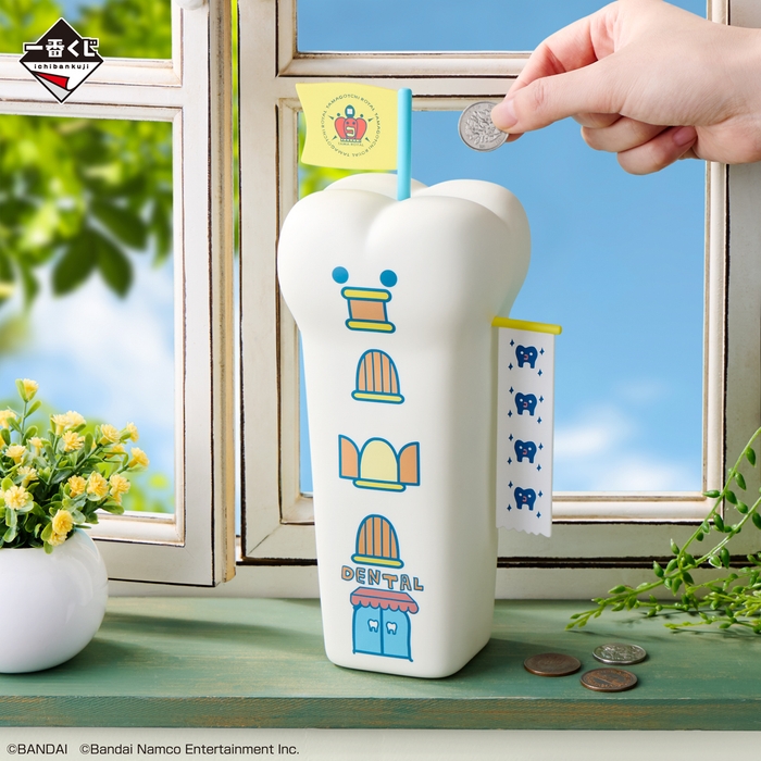 C賞:はいしゃさんの貯金箱(イメージ)