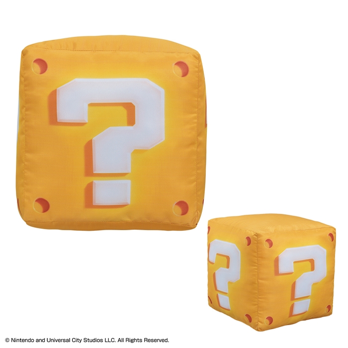 A賞:ハテナブロック クッション