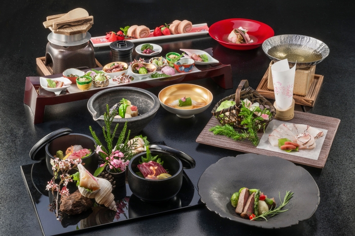 【夕食・春】旬が彩る春料理　月会席　[一例]