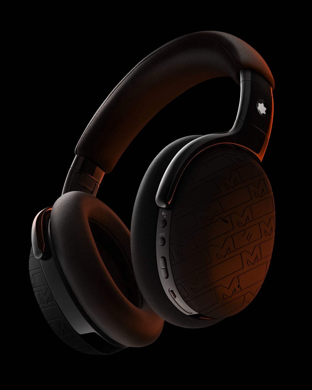 モンブラン MB 01 ウルトラブラック ヘッドフォン ¥77,000