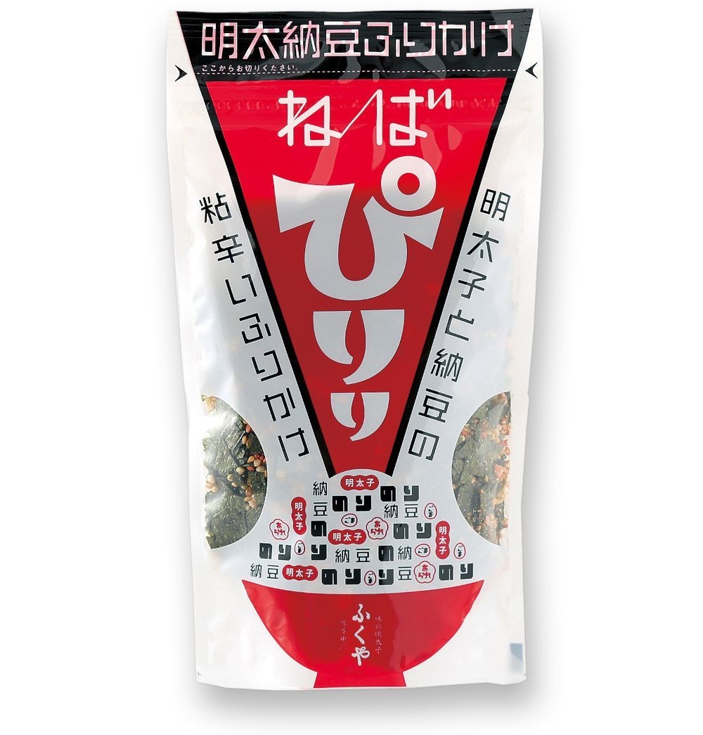 明太納豆ふりかけ ねばぴりり パッケージ