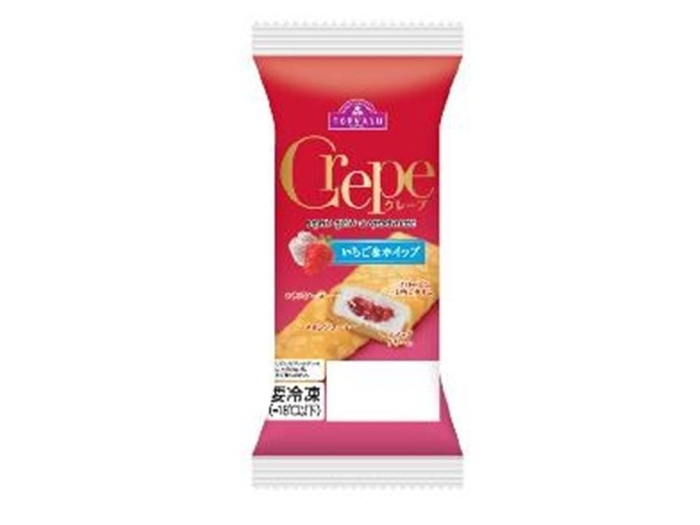 トップバリュ いちごホイップクレープ商品画像(画像はイメージです。)