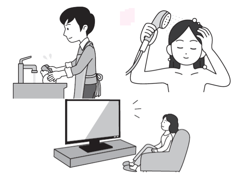 夕食後にちょっと体を動かしてみる