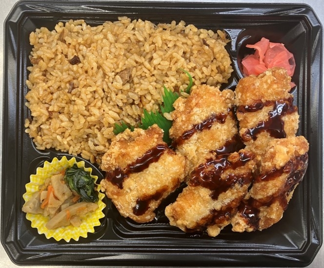 九州の味!かしわめしと鶏竜田弁当 イメージ画像