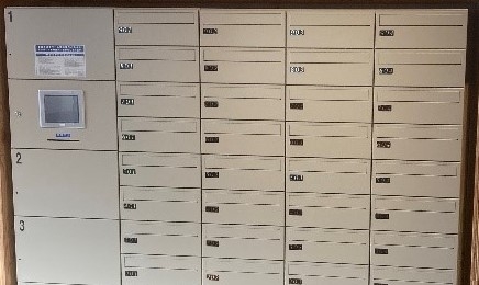 顔認証ロッカー