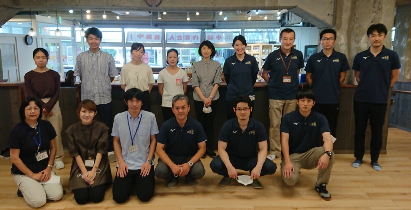 ステップアッププロジェクト 運営メンバー(公社・財団)、北里大学(先生&学生)、相武台地域包括支援センター