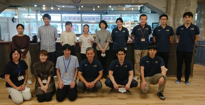 ステップアッププロジェクト 運営メンバー(公社・財団)、北里大学(先生&学生)、相武台地域包括支援センター