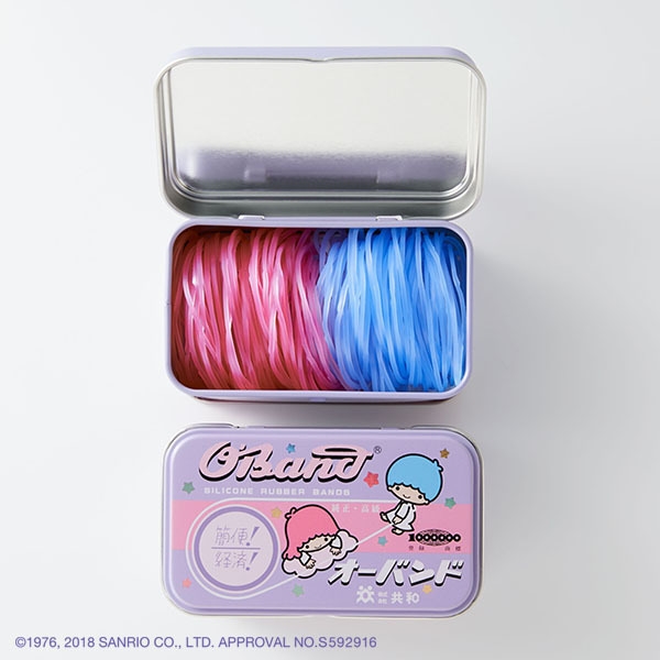 オーバンド キキ&ララ缶　上から見てもかわいい