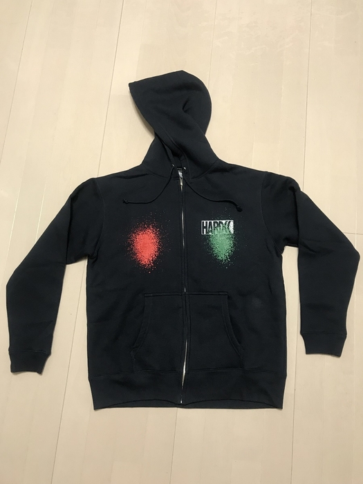 ZIPパーカ(コブラ・ネイビー)*武藤敬司オフィシャルショップ限定版 フロント